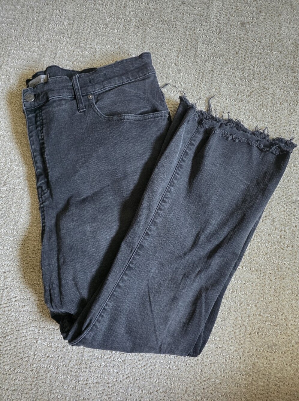 Madewell Cali Demi Boot Black Jeans